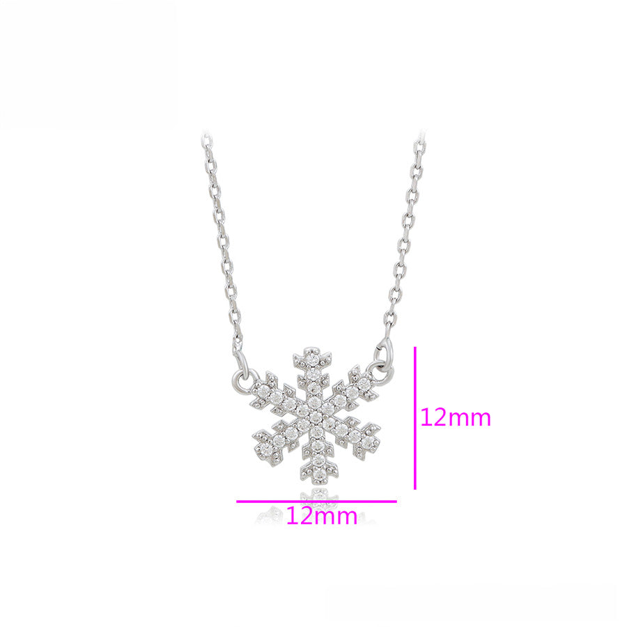 Crystal Snowflake Charm