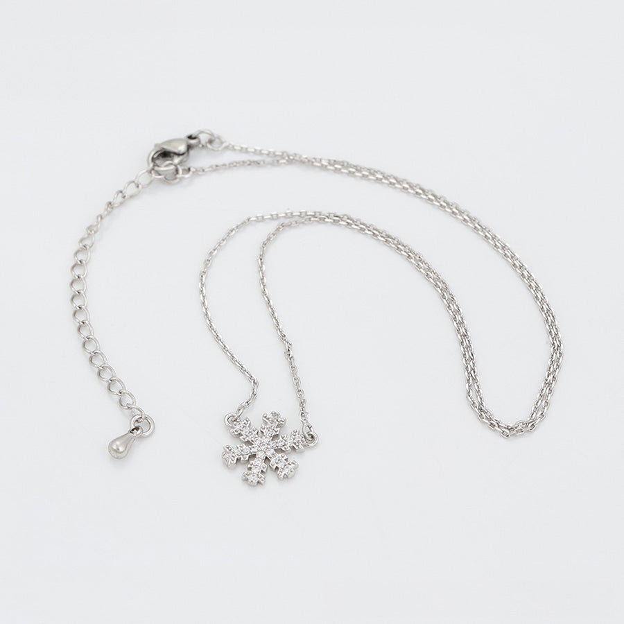 Crystal Snowflake Charm