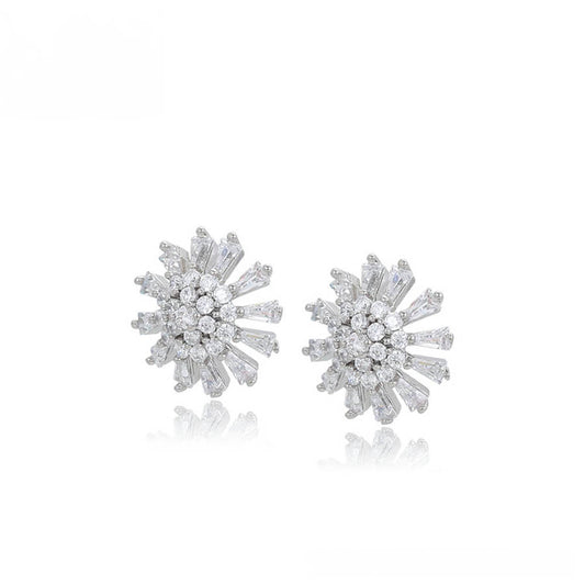 Crystal Burst Earrings