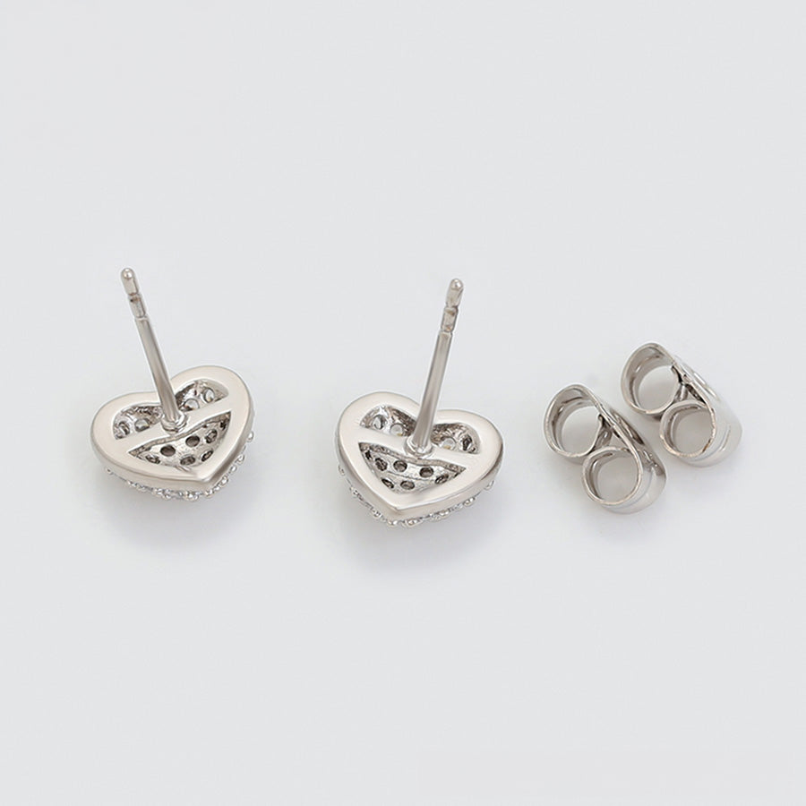 Heartfelt Sparkle Studs