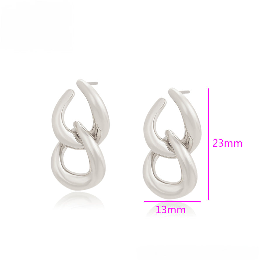 Infinite Twist Earrings